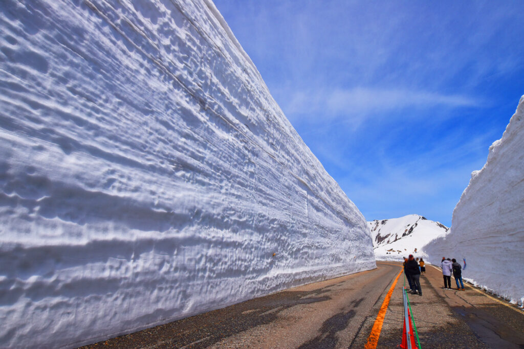 立山黒部アルペンルート_雪壁